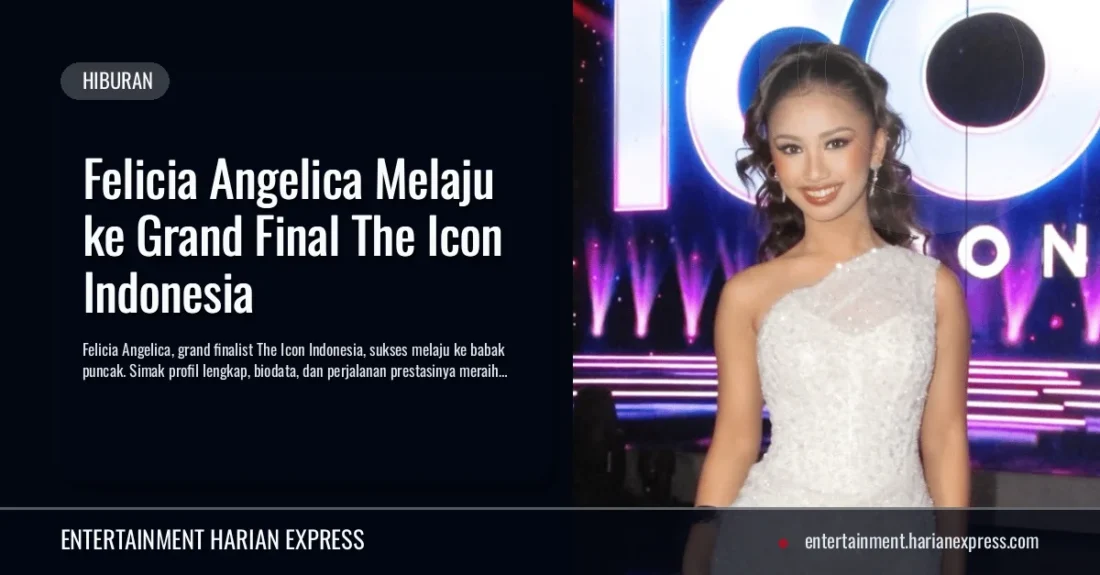 Felicia Angelica Melaju ke Grand Final The Icon Indonesia