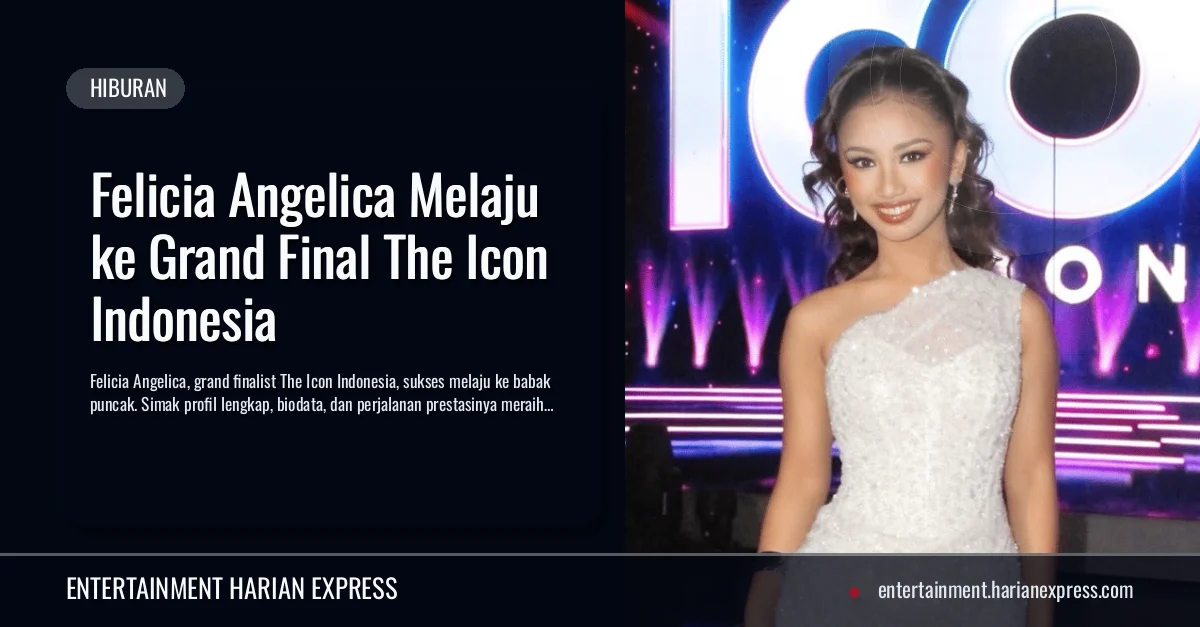 Felicia Angelica Melaju ke Grand Final The Icon Indonesia