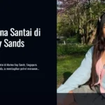 Beby Tsabina Nikmati Liburan di Singapura, Tampil Santai dengan Panorama Marina Bay Sands