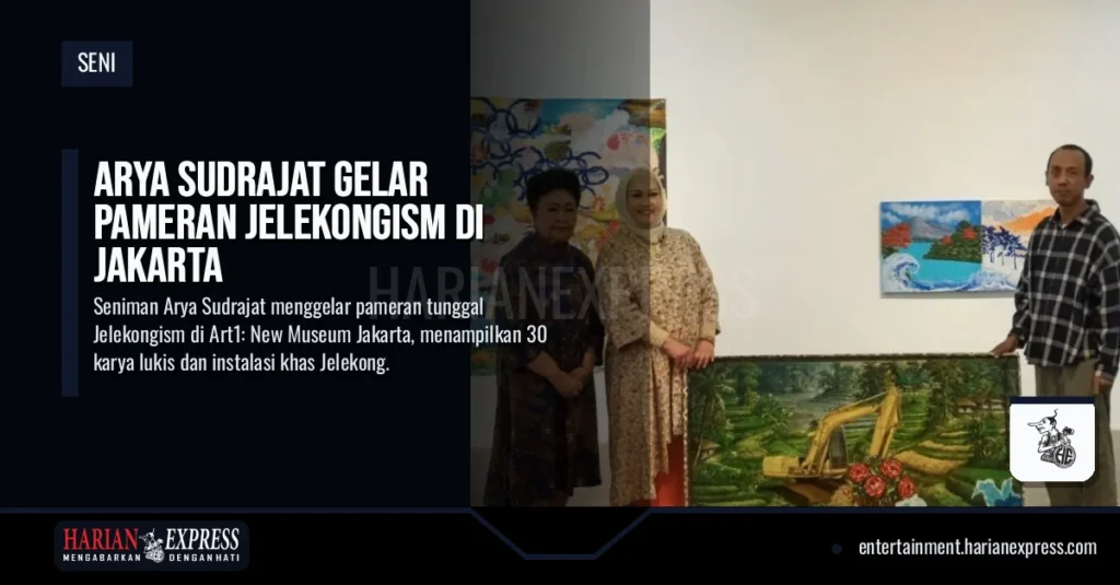 Arya Sudrajat Gelar Pameran Jelekongism di Jakarta