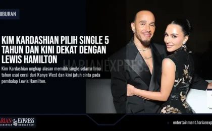 Kim Kardashian Pilih Single 5 Tahun dan Kini Dekat dengan Lewis Hamilton