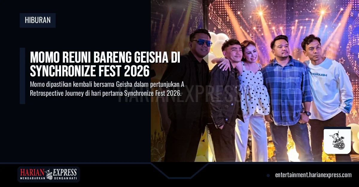 Momo Reuni Bareng Geisha di Synchronize Fest 2026