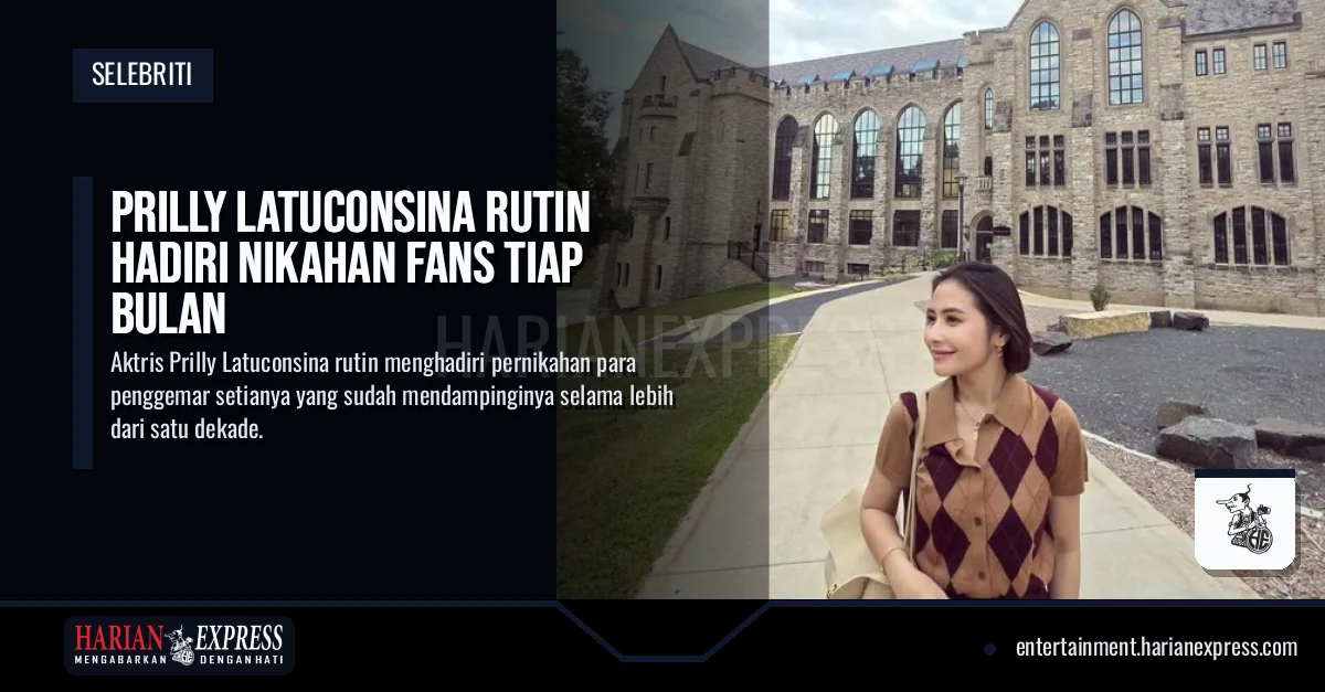 Prilly Latuconsina Rutin Hadiri Nikahan Fans Tiap Bulan