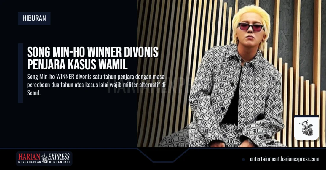 Song Min-ho WINNER Divonis Penjara Kasus Wamil