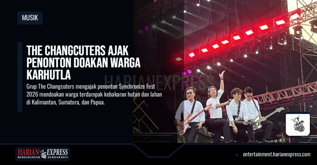 The Changcuters Ajak Penonton Doakan Warga Karhutla