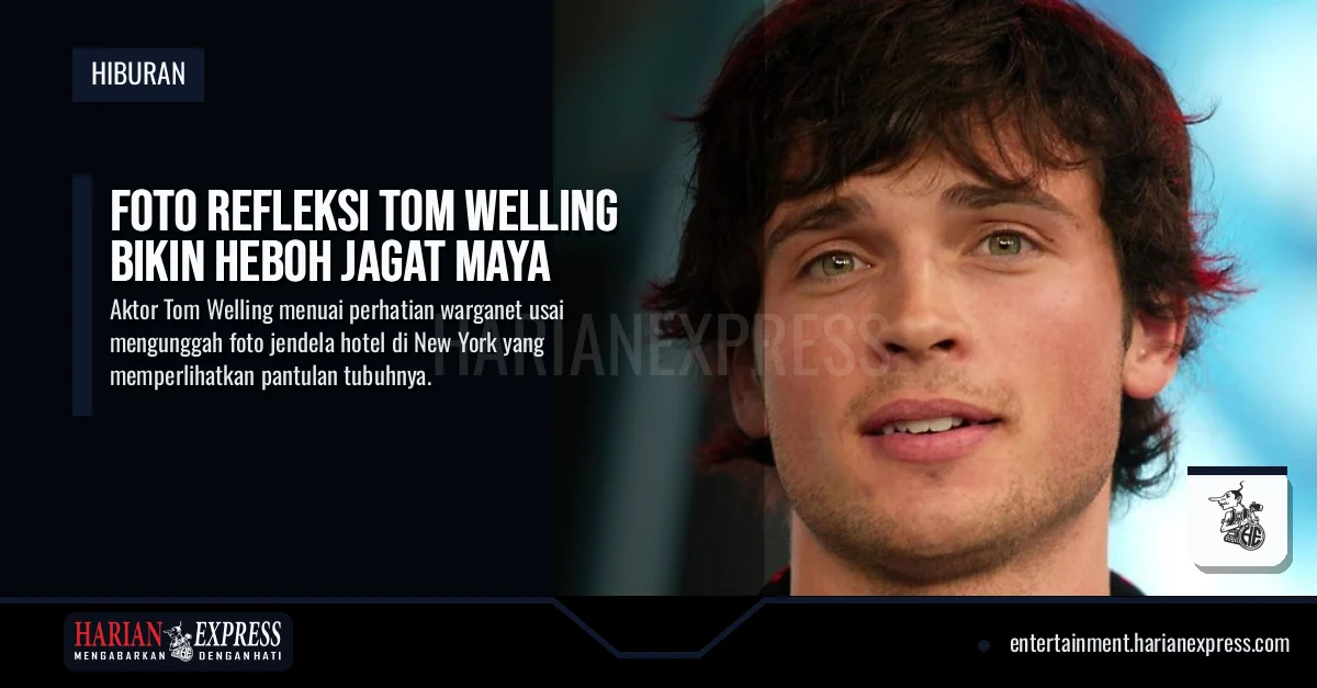 Foto Refleksi Tom Welling Bikin Heboh Jagat Maya